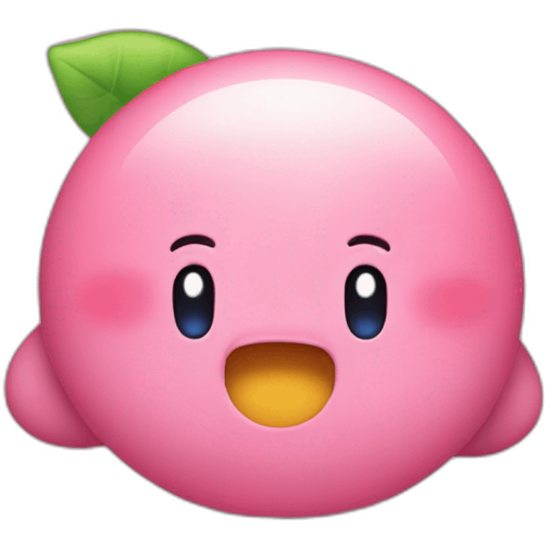 Plump kirby emoji