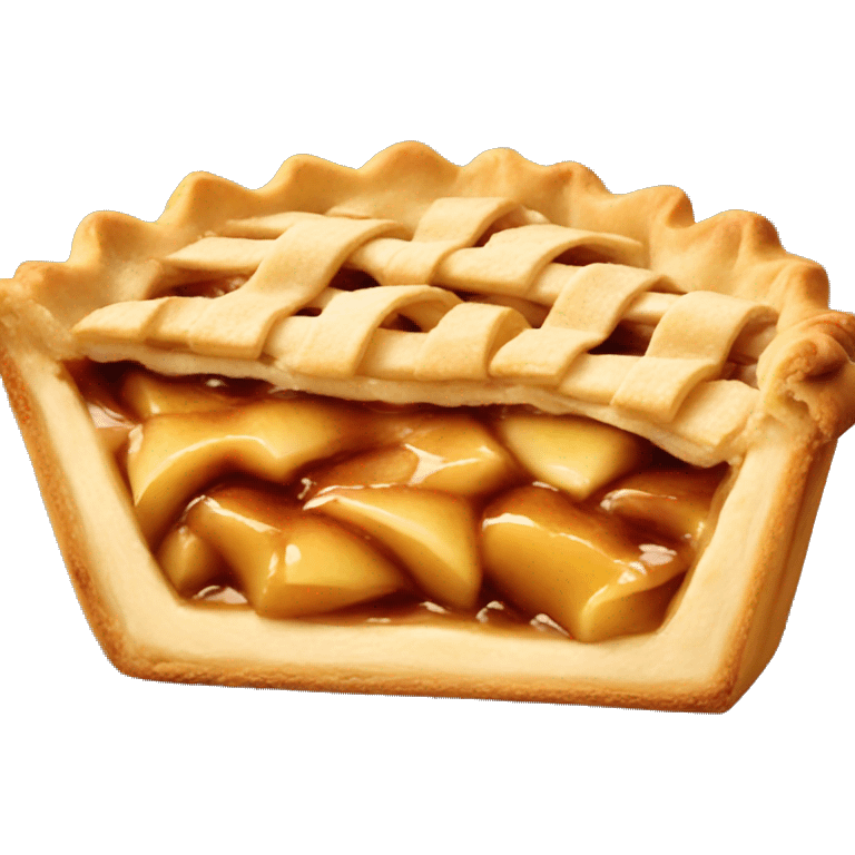 Apple pie emoji