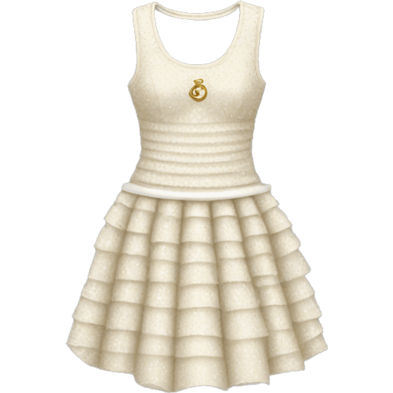 Chanel dress emoji