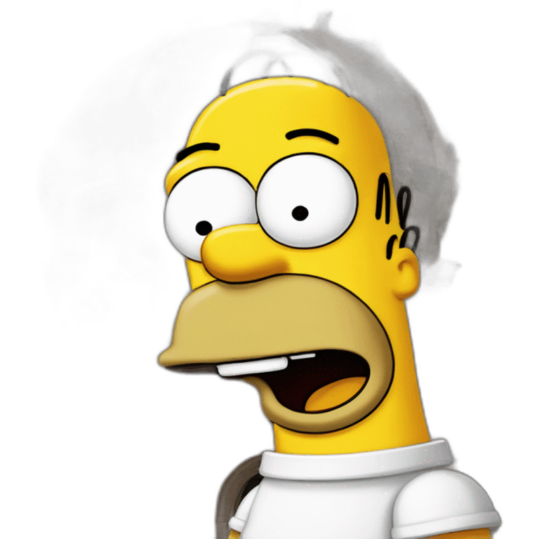 Homer simpson en Barcelone  emoji