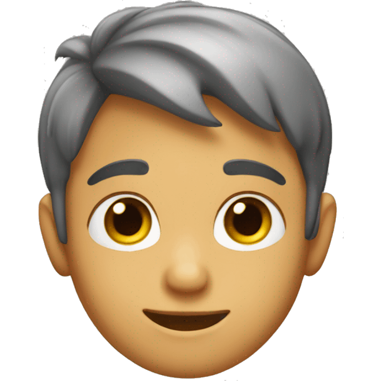 A cute boy emoji