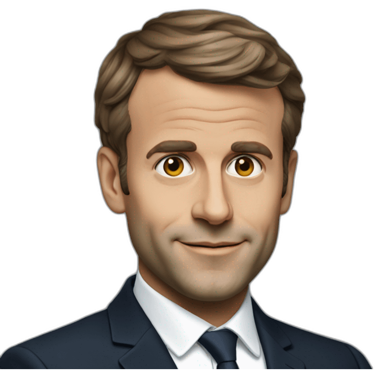 Emanuel Macron  emoji