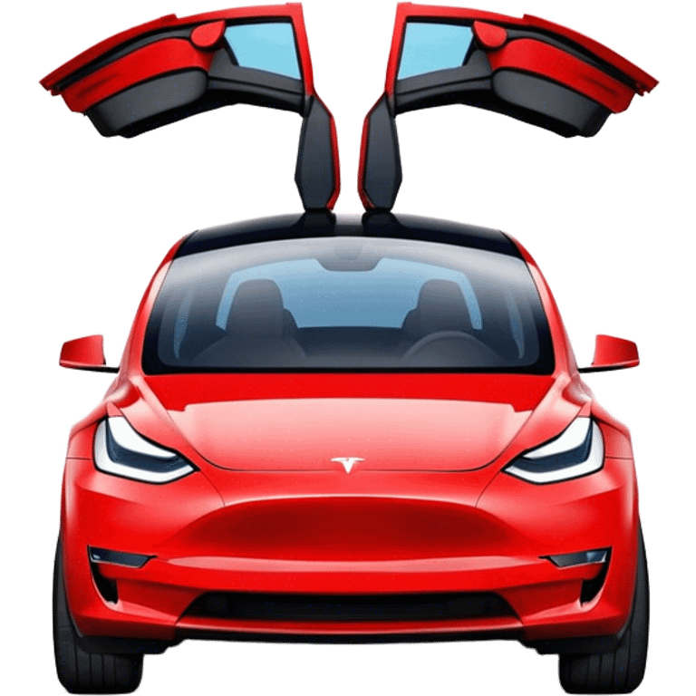 tesla model y emoji