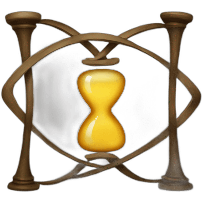 the infinity sign + an hourglass emoji