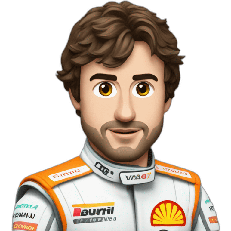 F1 Fernando alonso emoji