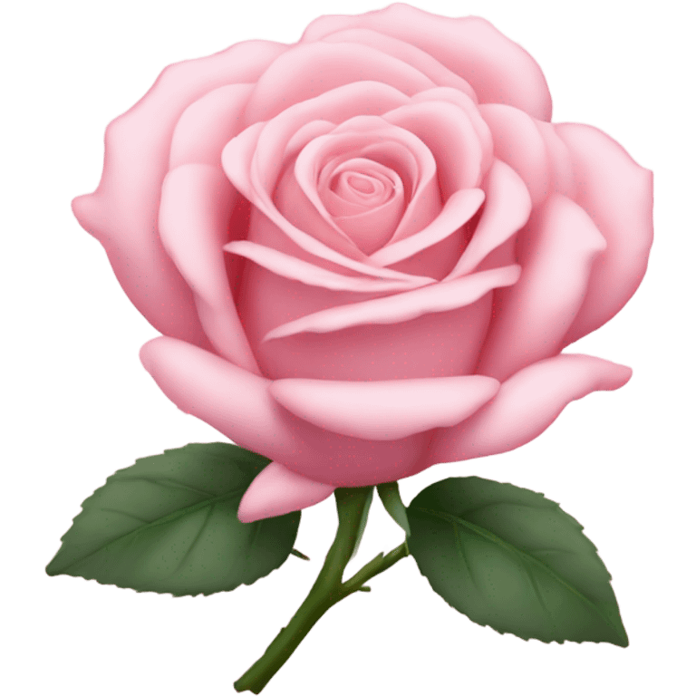 Light Pink rose  emoji