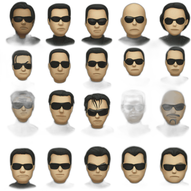 The Matrix emoji