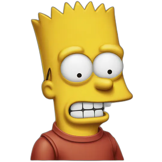 Bart simpson emoji