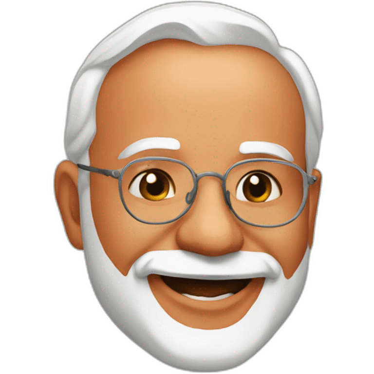 Happy modi emoji