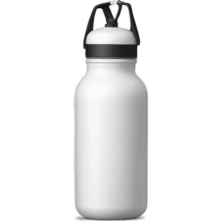 white water bottle with handle on top emoji