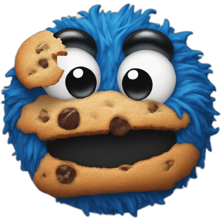 cookie monster emoji