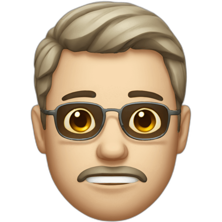 man with hangover emoji