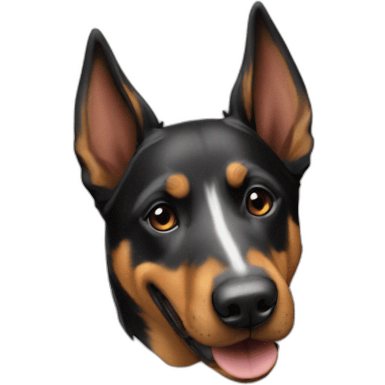 Beauceron arlequin emoji