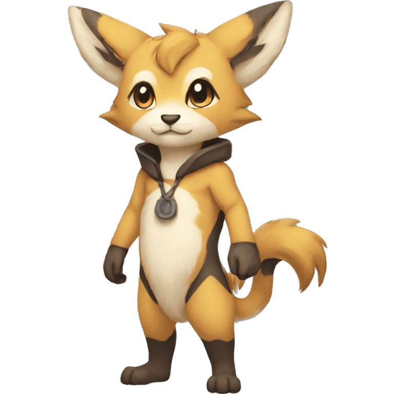 Anthro Chibi-style-Fur-Sona-Fakémon Full Body emoji