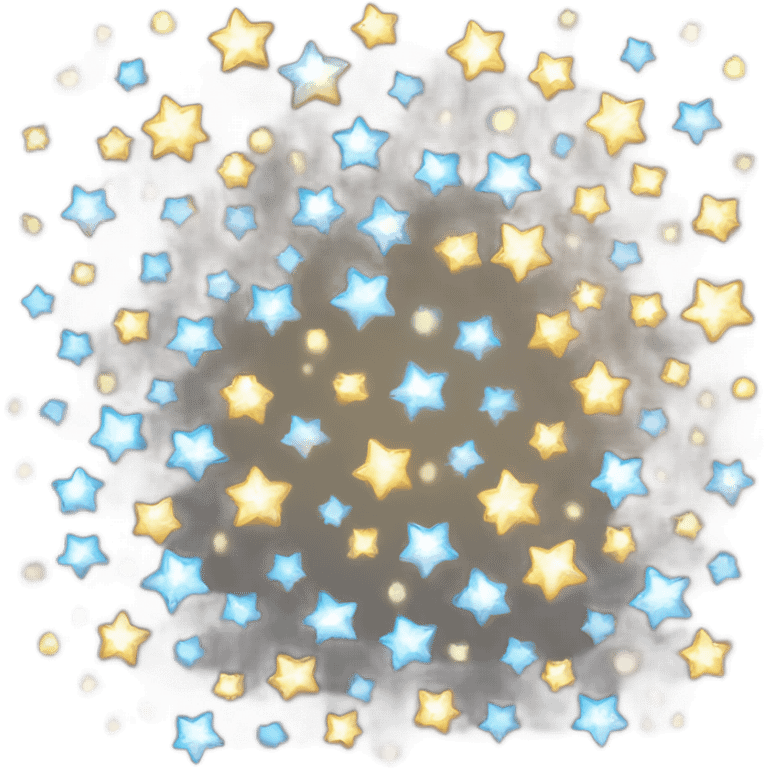 Cluster of sparkles  emoji