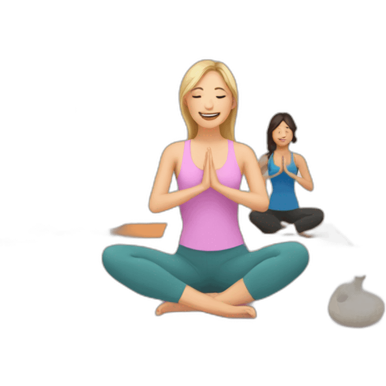 zoom Yoga class emoji