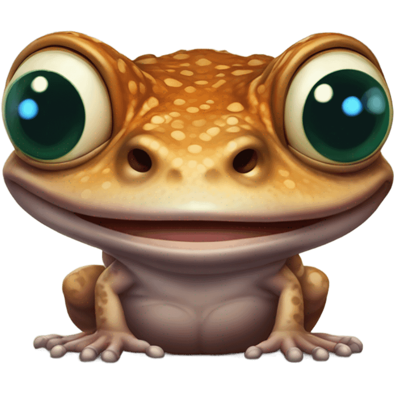 Cartoon bufo  emoji