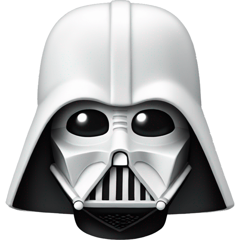 White Darth Vader  emoji