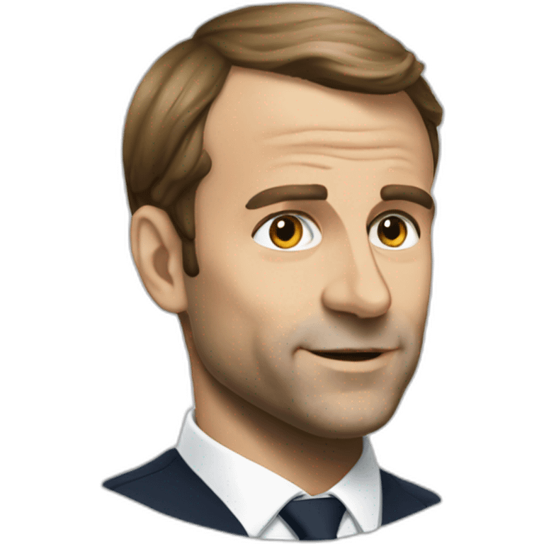 macron en slip emoji