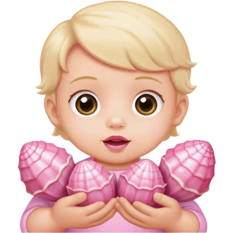 baby Pink-Shells emoji