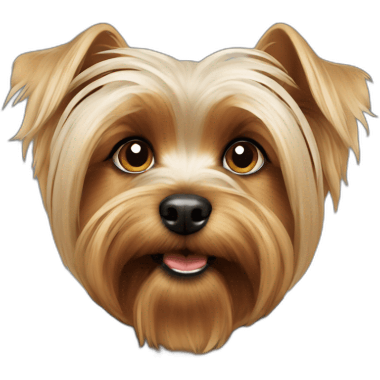 Dog Yorkshire terrier  emoji