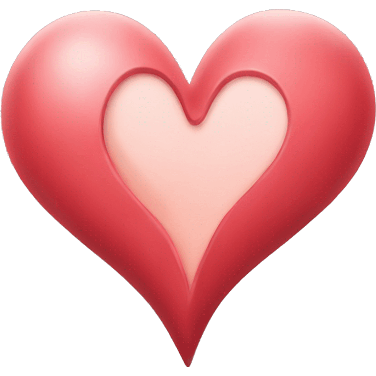 A special heart for me and my girlfriend emoji