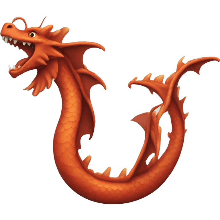 dragon's tail emoji