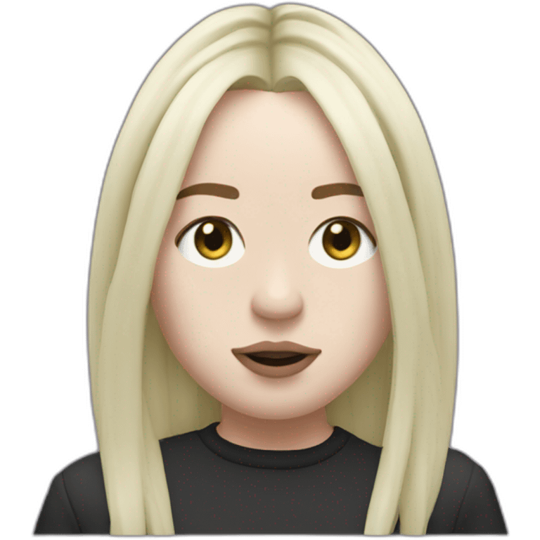 Billie eilish chanteuse emoji