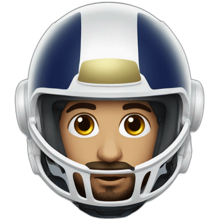 Space helmet mo salah emoji