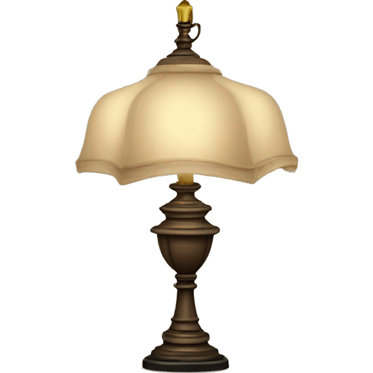 Vintage lamp emoji