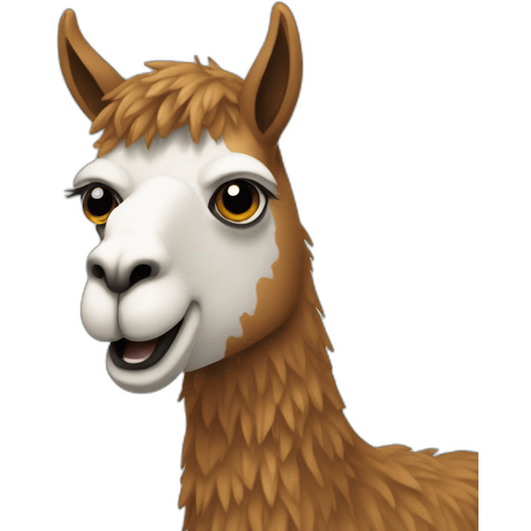 It's spelled Llama emoji