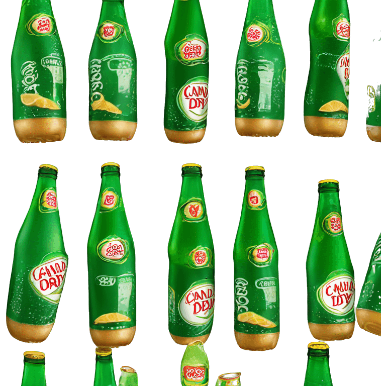 Canada Dry ginger ale emoji