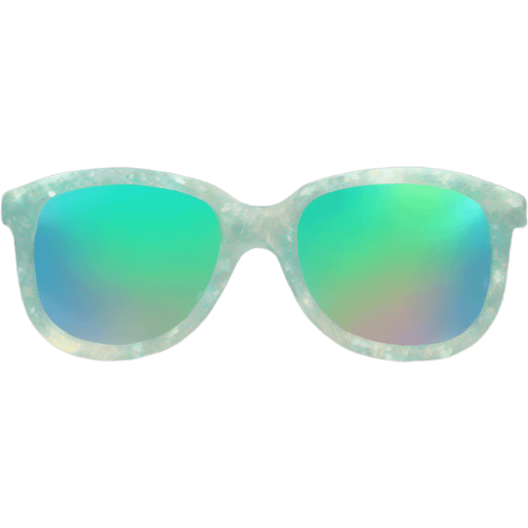 opal Crystal sunglasses emoji