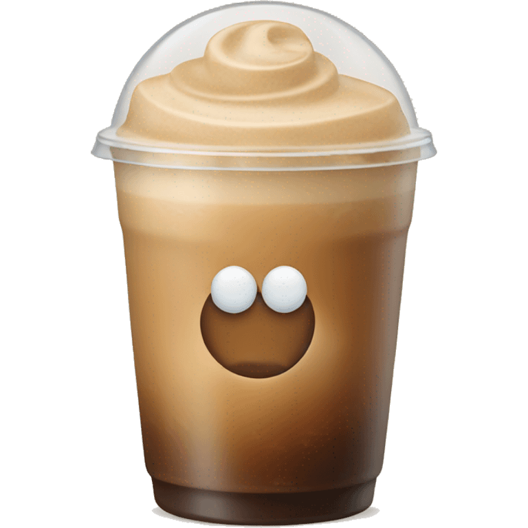 iced latte coffee  emoji