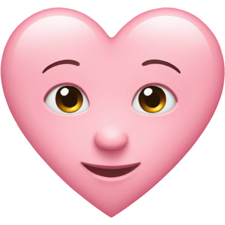 baby pink heart emoji