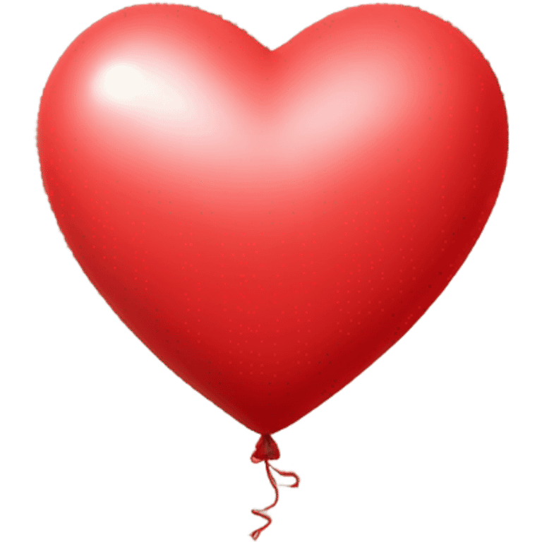 Heart balloon emoji