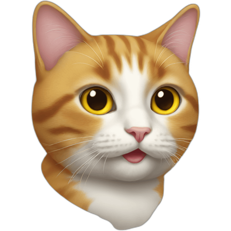 cat with a duck bill emoji