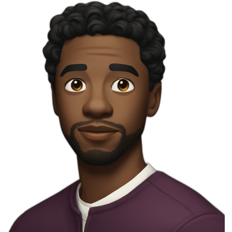 Chadwick Boseman emoji