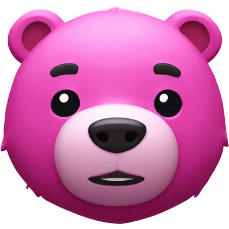 Fortnite pink bear skin emoji