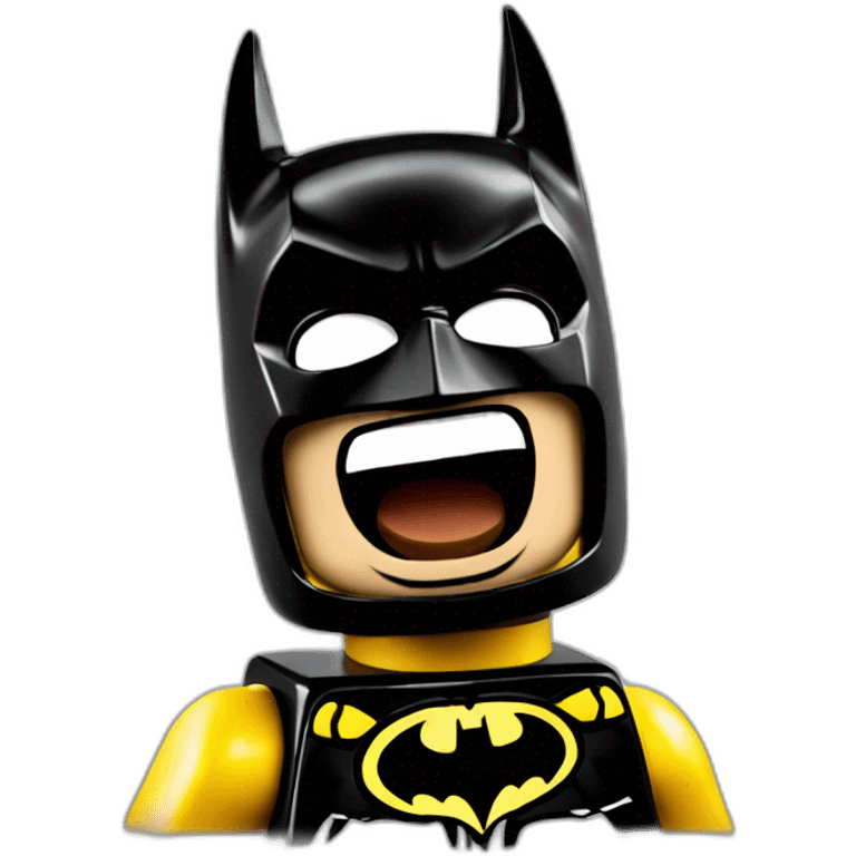 lego batman singing emoji