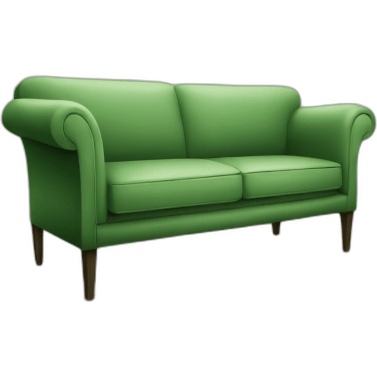 sofa green emoji