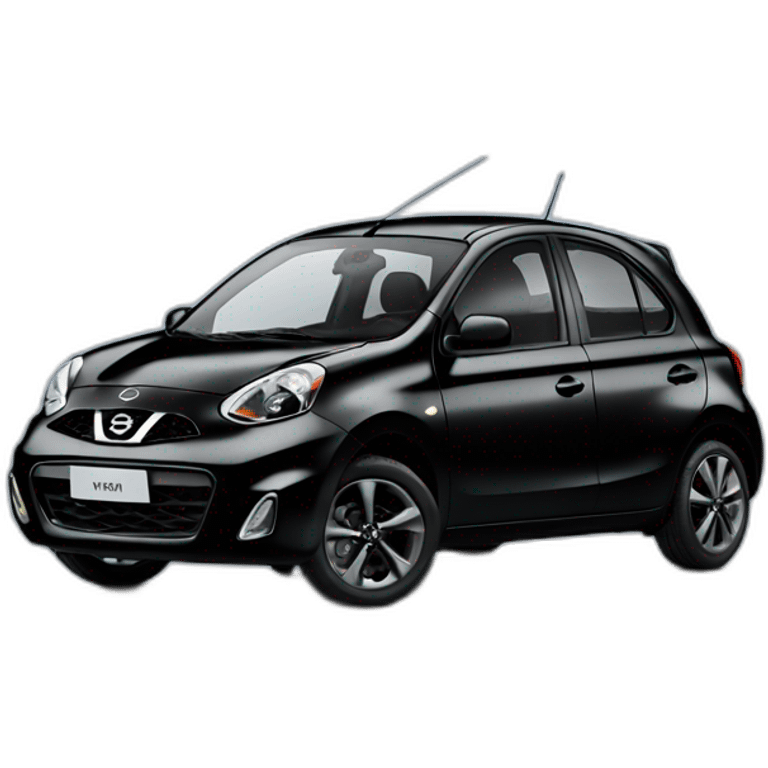 2021 Nissan Micra noir emoji