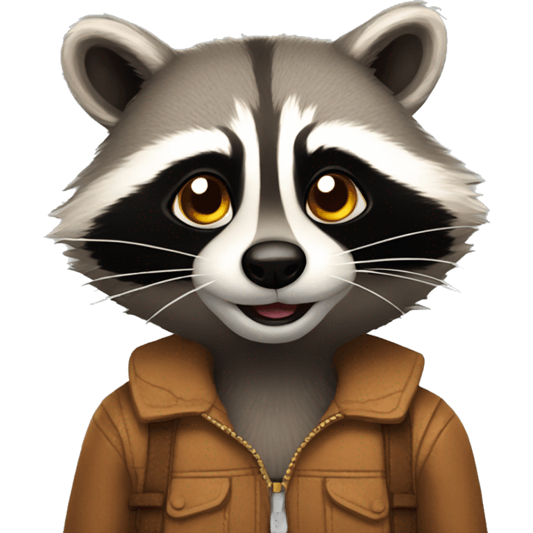 racoon roquet emoji