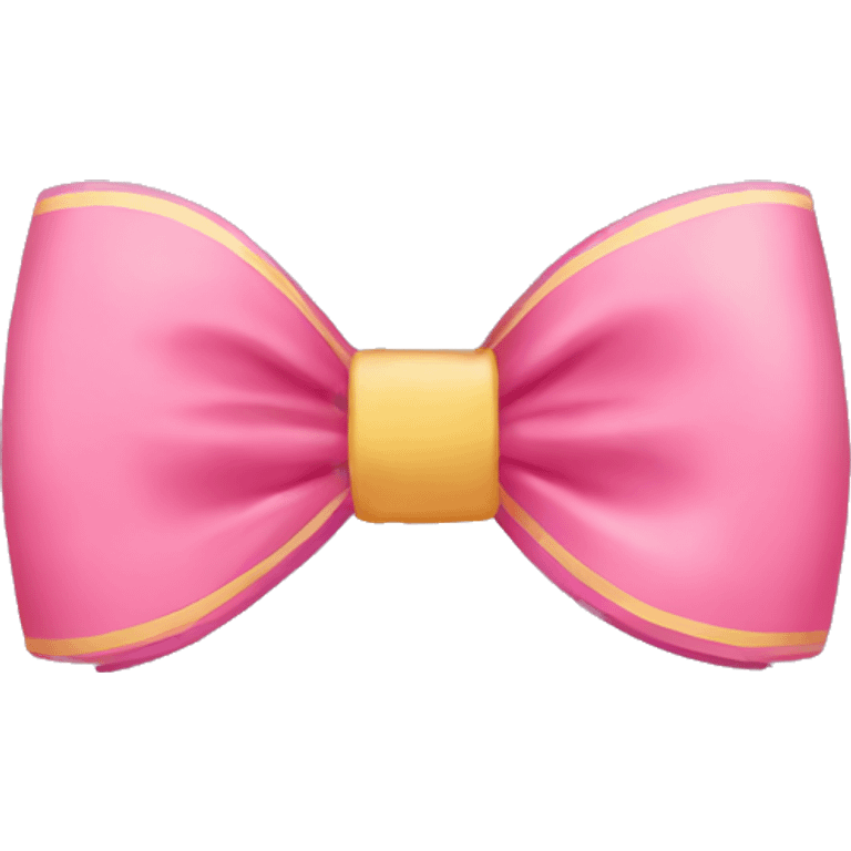 Cute bow emoji