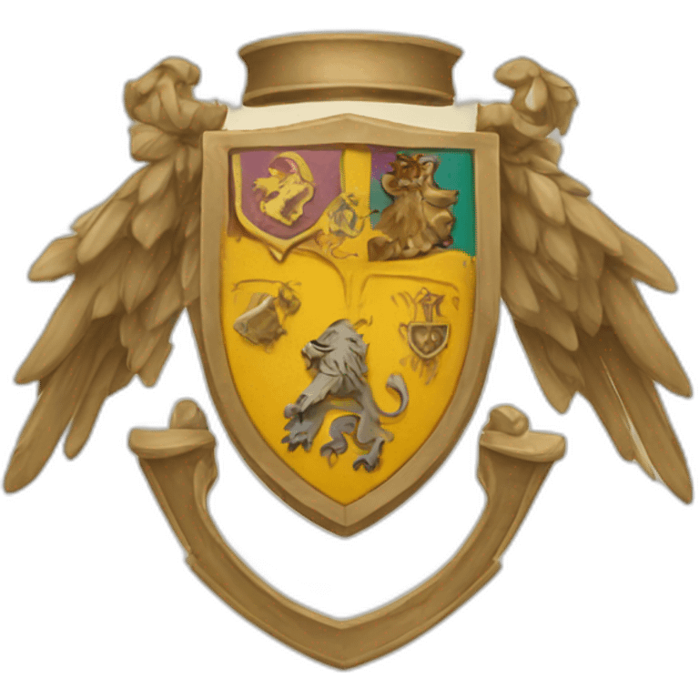 Hogwarts Coat of Arms emoji