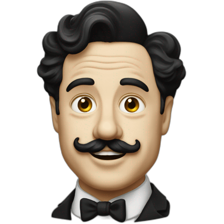 charles chaplin face emoji