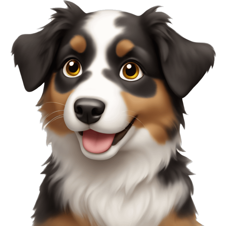 Australian Shepherd puppy emoji