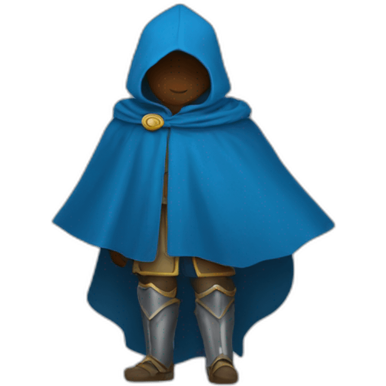 Armour Blue cloak emoji