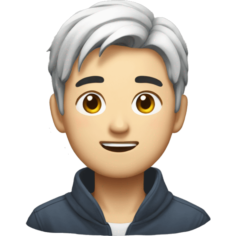 Korean Hansome guy emoji emoji