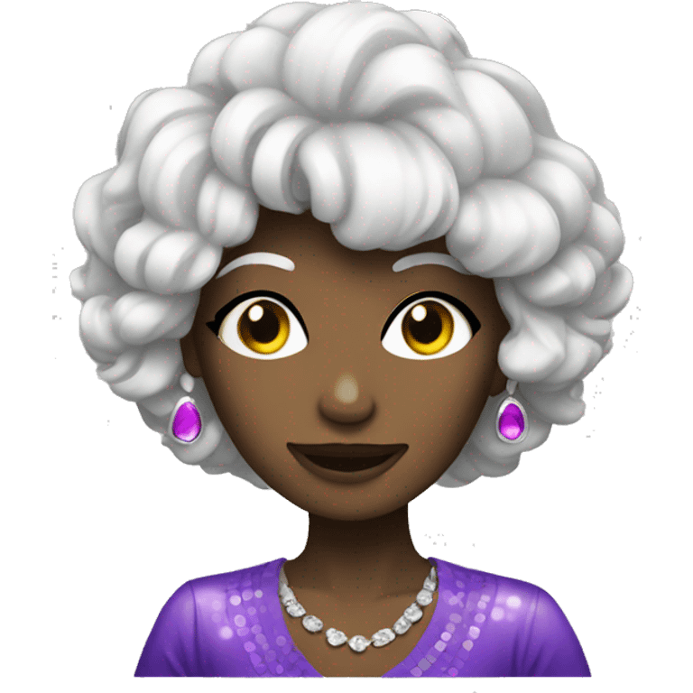 disco lady emoji